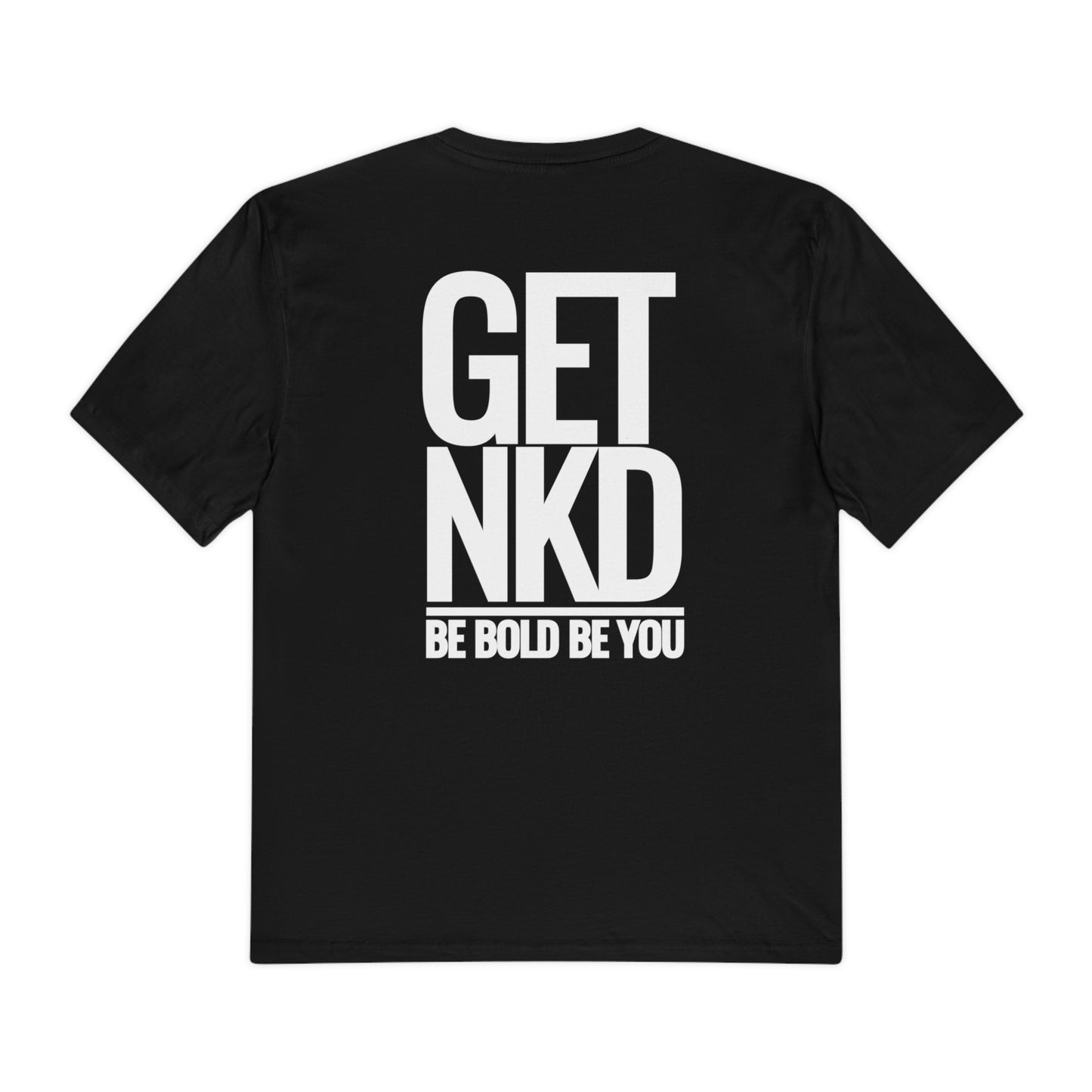 GETNKD LARGE LOGO TSHIRT