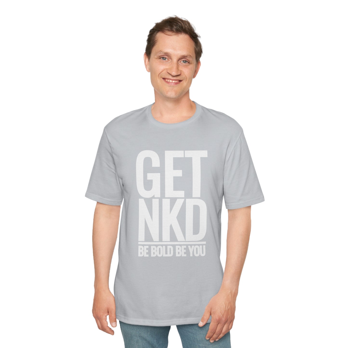 GETNKD LARGE FRONT LOGO TSHIRT